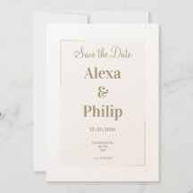 Casamento mínimo neutro em bege