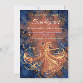 Convite Casamento Místico ao Luar