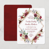 Casamento Mistletoe Manor Rosa Dourado de Diamante