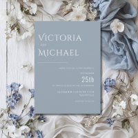 Casamento Moderno Azul e Branco