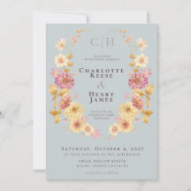 Casamento Moderno com Hortênsia Azul Empoeirada e 