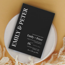 Casamento Moderno e Elegante Minimalista Contempor