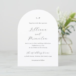 Convite Casamento Moderno Lilliana Elegant