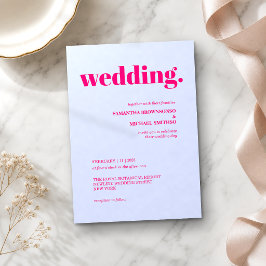 Convite Casamento Moderno Rosa Lilás Bege Tom Terroso Mini