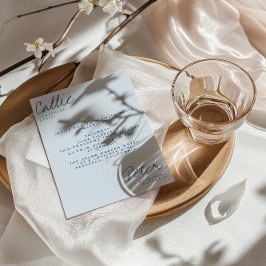 Convite Casamento Monocromático Monocromático Retrominimal