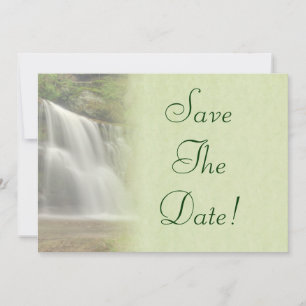 Convite Casamento na Cachoeira Salvar a Data