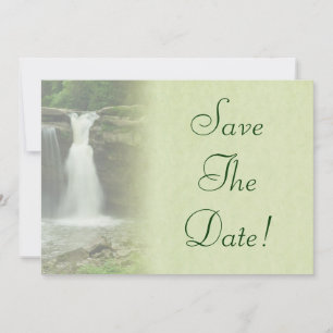 Convite Casamento na Cachoeira Salve a Data