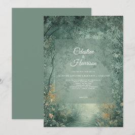 Convite Casamento na Floresta Encantada