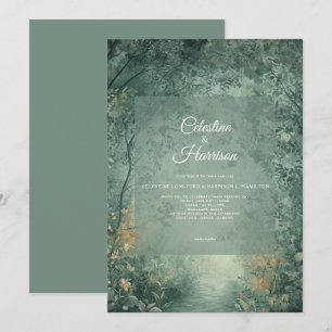 Convite Casamento na Floresta Encantada