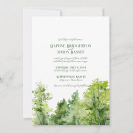 Convite Casamento na Montanha Nebulosa