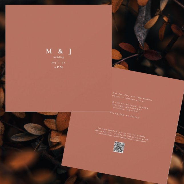 Convite Casamento na Praça da Canela Moderna e Simples (Criador carregado)