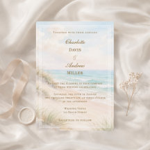 Casamento na praia costeira