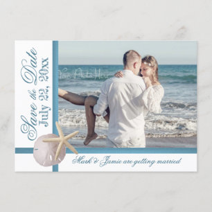 Convite Casamento na Praia Estrela do Mar Dólar de Areia S