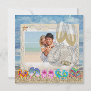 Convite Casamento na Praia - SRF