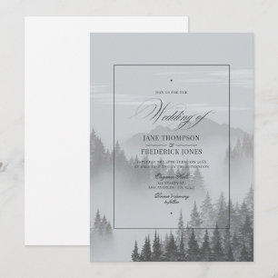 Convite Casamento nas Montanhas
