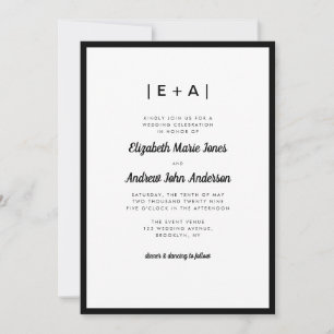 Convite Casamento Negra Negra Negra