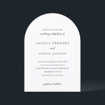 Convite Casamento Neutro Moderno Elegante<br><div class="desc">Este design faz parte de um conjunto de convites de casamento atemporais que apresentam uma tipografia delicada e um layout minimalista e limpo. Sua estética neutra e moderna lhe dá um toque refinado e sofisticado,  permitindo que combine perfeitamente com paletas de cores de casamento suaves e ousadas.</div>