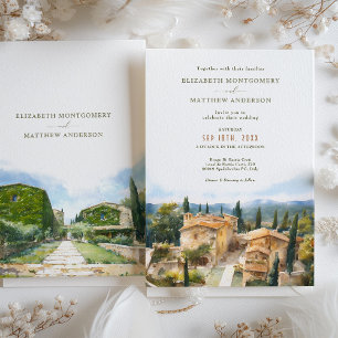 Convite Casamento no Borgo Di Bastia Creti da Toscana