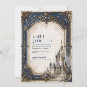 Convite Casamento no Castelo da Estrela Naval