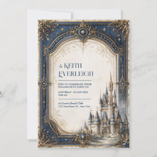 Convite Casamento no Castelo da Estrela Naval
