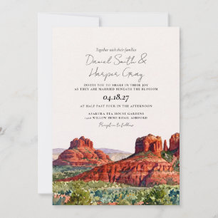 Convite Casamento no Deserto Destino Sedona Arizona