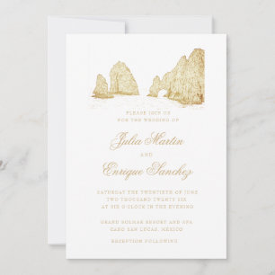 Convite Casamento no Destino El Arco Cabo San Lucas