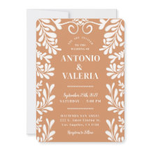 Casamento no estilo Hacienda Mexicana Terracota Ta