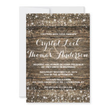 Casamento no inverno Rustic Barn Wood Snowflakes