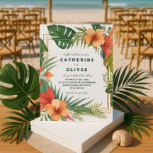 Casamento no Jardim Tropical de Palma Floral Exóti