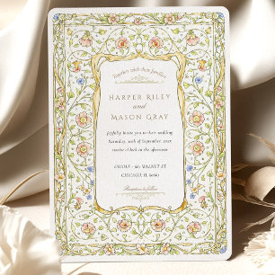 Convite Casamento no Jardim Vitoriano
