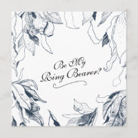 Casamento no Mato 'Seja Meu Portador de Aliança?'