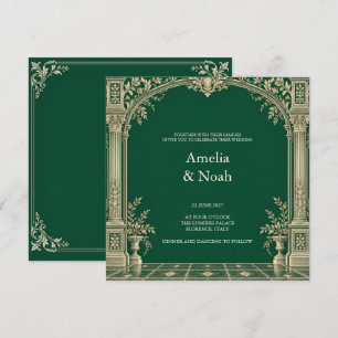 Convite Casamento no Palácio Esmeralda