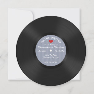 Convite Casamento Novidade do Álbum de Registro Personali