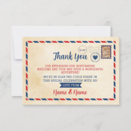 Convite Casamento Obrigado Cartaz Viagem Avie