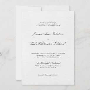 Convite Casamento Oleícola Eucalyptus Moderno e Simples