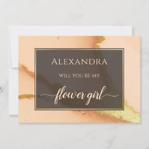 Convite Casamento 💡 Óleo Coral Moderno