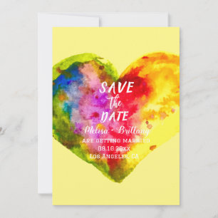 Convite Casamento orgulho gay LGBT Casamento Arco-Íris
