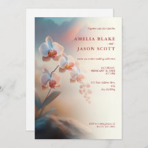 Casamento Orquídea Branca de Cores Eetéreas