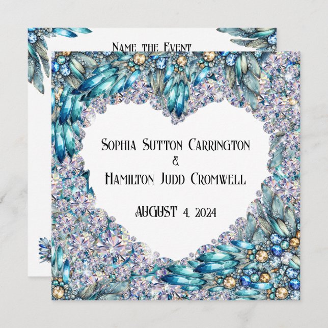 Convite Casamento OU Qualquer Outra Ocasiao Especial (Frente/Verso)