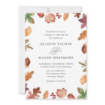 Casamento outono Russo do outono