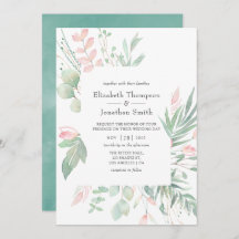 Casamento Pastel Blush Greenery