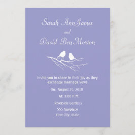 Convite Casamento Personalizado De Cor De Dois Pequenos Pá