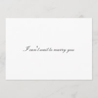 Casamento personalizado "Mal posso esperar para me