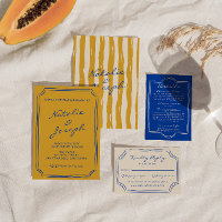 Casamento Pinstripes Pintado Com Mão Italiana