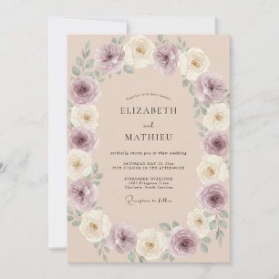 Convite Casamento Pintado Âmbar Champanhe