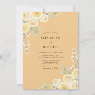 Convite Casamento Pintado com Mel