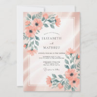 Casamento Pintado Coral Aqua