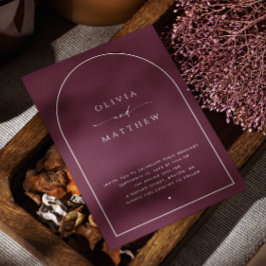 Convite Casamento por Arca da Borgonha Escura | Foto Elega