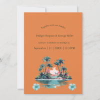 Casamento Pôr do Sol Ilhas Tropicais Palmeiras Hib