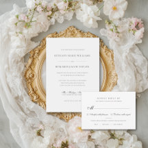 Casamento Preto e Branco Clássico Simples e Elegan